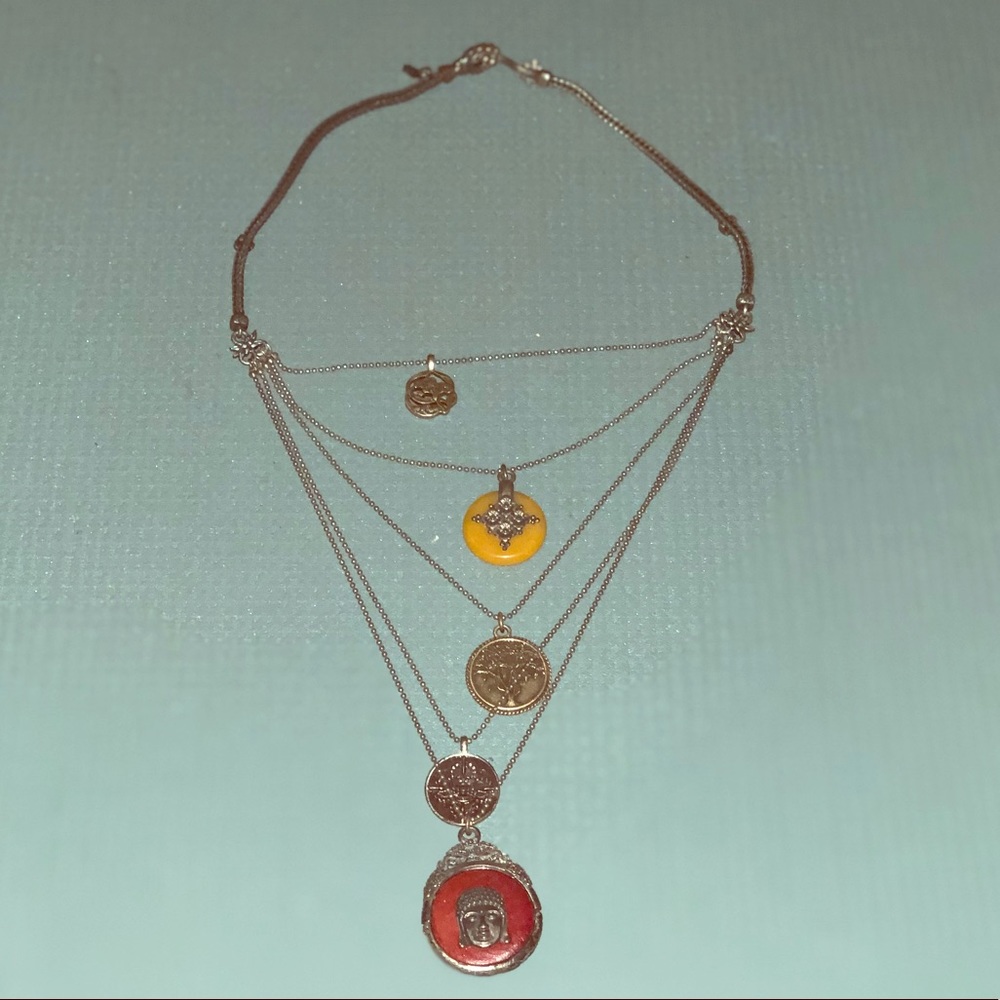 Lucky Brand Buddha Necklace